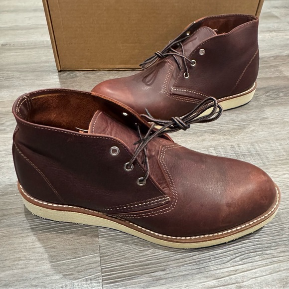 Red Wing Heritage Chukka Briar Oil Slick Leather Boots 3141 - Picture 1 of 12